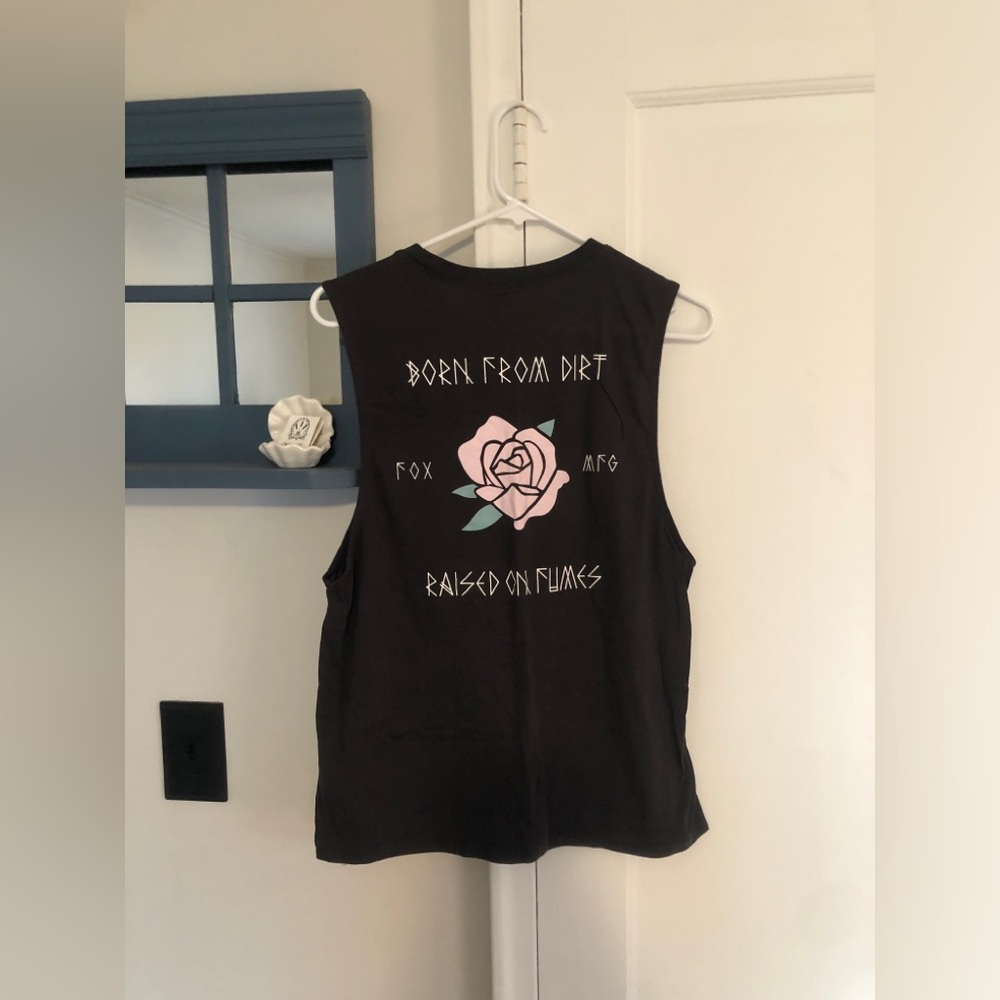 Fox Black Muscle Tank